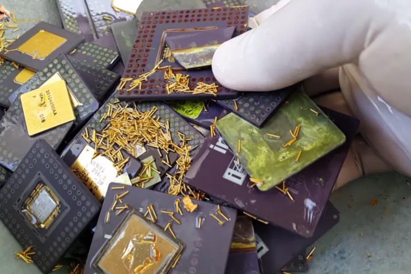El grafeno puede extraer oro de los desechos electrónicos de manera eficiente: estudio