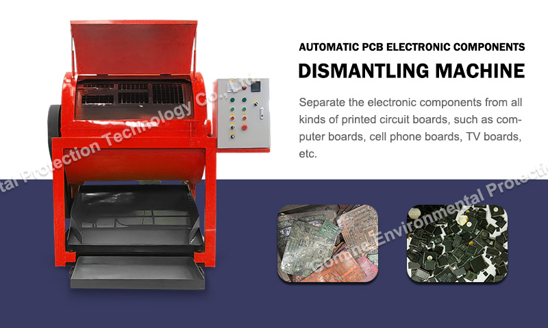 máquina de desmontaje de componentes electrónicos pcb