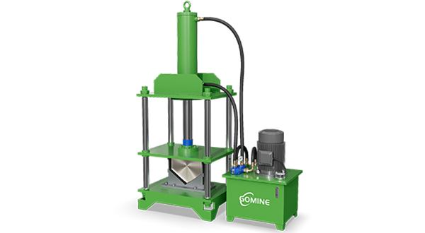 Máquina cortadora de motores de chatarra