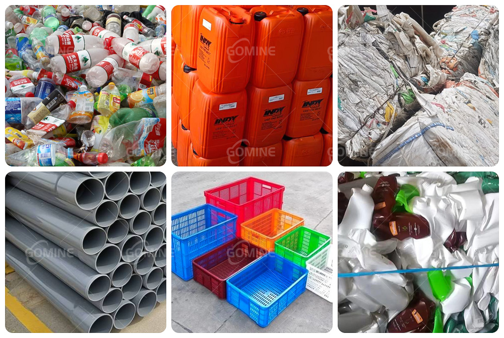 all kind of waste platics